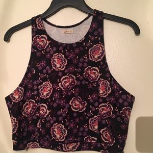 Floral crop top